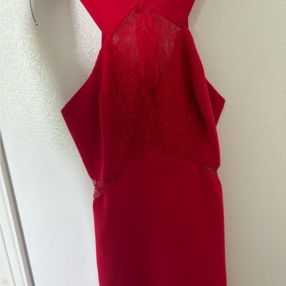 Bright red mini  BCBG dress
